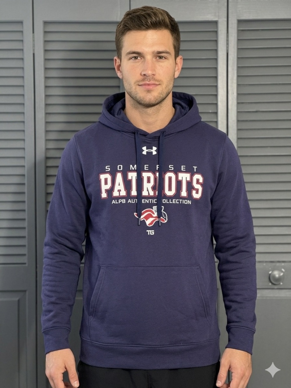 Under Armour Somerset Patriots ALPB Graphic Hoodie M
